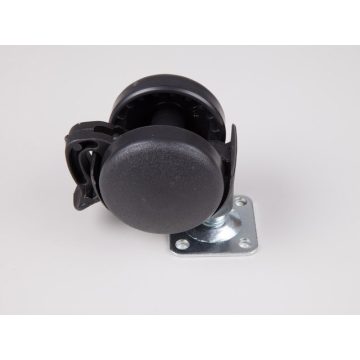   BELTÉRI BÚTORGÖRGŐ 311/FP.050 FÉKEZŐS TALPAS 50mm  35kg FEKETE 10002305230