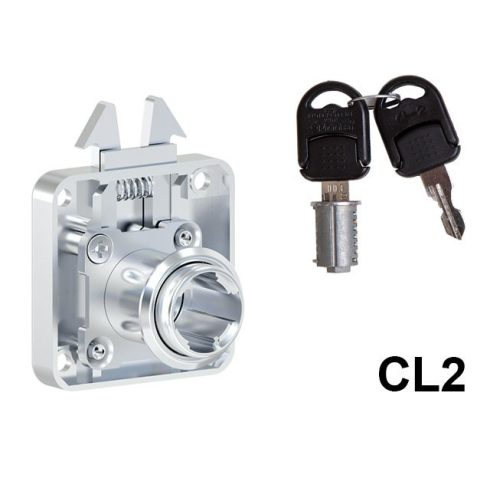 CL BÚTORZÁR 705-CL2 REDŐNYZÁR 42x42mm NIKKEL 10003230500