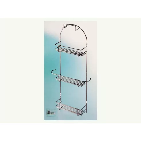 FÜRDŐSZOBAI TÁROLÓ PAS03 TAKARITÓESZK TARTÓ 385×825×105 mm KRÓM 10006207370