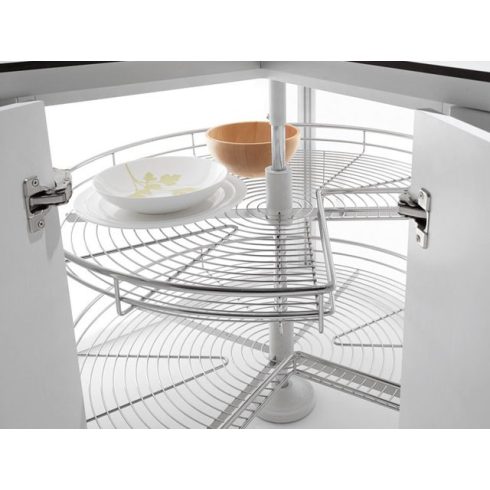 BELSŐ FÉMRÁCS 828B/820 SAROKSZEKRÉNYBE SZERELHETŐ 3/4-ES FORGÓTÁNYÉR 820mm KRÓM 10006220470