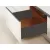 FDS DUPLAFALÚ FÉM FIÓKOLDAL FDS-PRO D 550mm, MAGASÍTOTT, 40kg ANTRACIT 10006633250