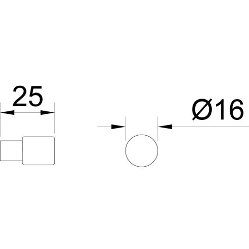 BÚTORFOGANTYÚ 2464-16 PB12 MATT FEKETE 10007307131
