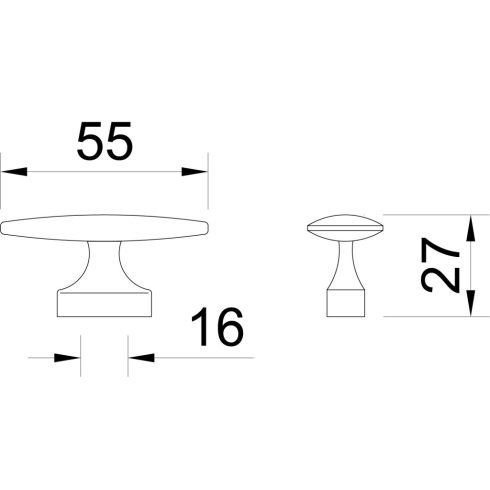 BÚTORFOGANTYÚ 2441-56ZN16 FEKETE NIKKEL 10007307150