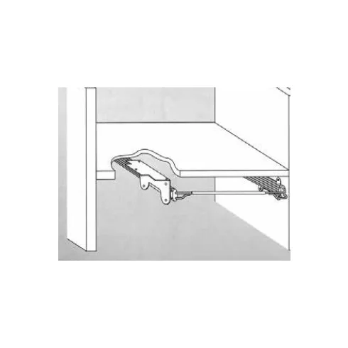 GARDRÓB SZERELVÉNY ASUGS FELSŐ KERETTARTÓ . SZÜRKE 10009700086