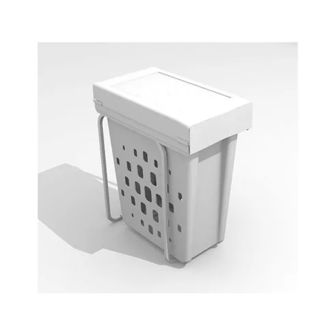 FŰRDŐSZOBAI TÁROLÓ LAB1294 SZENNYESKOSÁR 40 L, 255x450x537 mm FEHÉR 10010002050
