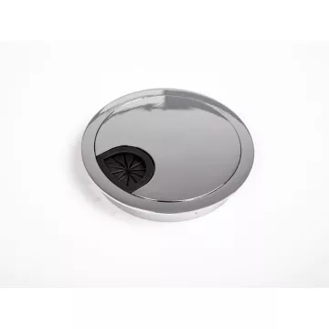   IRODABÚTOR KIEGÉSZÍTŐ 30129 KÁBELKIVEZETŐ ÁTM: 80mm KRÓM 10010400150