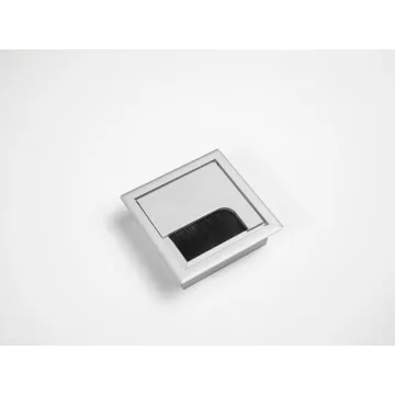   IRODABÚTOR KIEGÉSZÍTŐ 30135 KÁBELKIVEZETŐ 80x80x25mm ALUMÍNIUM 10010400300