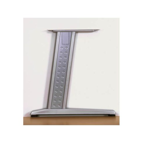 IRODAI ASZTALLÁB BANGKOK 695mm RAL9006 KÖRMINTÁS ALUMÍNIUM 10010410040