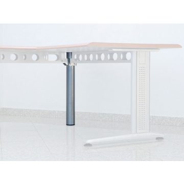   IRODAI ASZTALLÁB SINGAPORE 695mm RAL9006 ALUMÍNIUM 10010410050