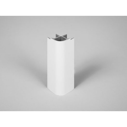 LÁBAZATELEM SAROK 90 FOKOS  H: 100 mm FEHÉR 10010900200