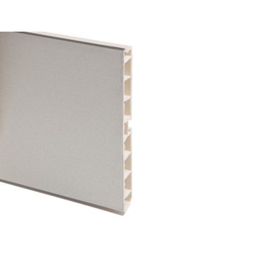   LÁBAZATELEM ELŐLAP H: 120 mm L: 4 fm ALUMÍNIUM INOX 10010901610