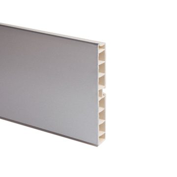   LÁBAZATELEM ELŐLAP H: 120 mm L: 4 fm MATT ALUMÍNIUM 10010901620