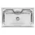 CM MOSOGATÓ EUREKA 1 MEDENCE 860x510mm ACÉL 10012130050