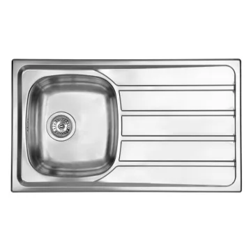   CM MOSOGATÓ UNIVERSAL 1 MEDENCE+CSEPEGTETŐ 860x500mm ACÉL 10012130120