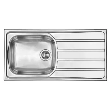   CM MOSOGATÓ UNIVERSAL 1 MEDENCE+CSEPEGTETŐ 1000x500mm ACÉL 10012130140