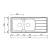 CM MOSOGATÓ UNIVERSAL 2 MEDENCE+CSEPEGTETŐ 1160x500mm ACÉL 10012130700