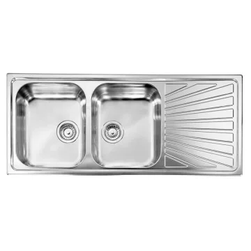   CM MOSOGATÓ COMETA 2 MEDENCE+CSEPEGTETŐ 1160x500mm ACÉL 10012130710