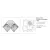 CM MOSOGATÓ ILARIA 2 MEDENCE SAROK 830x830mm ACÉL 10012130800