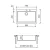 GRAWA GRÁNIT MOSOGATÓ GRAWA PT5-7610T 760x500mm BARNA 10012150043