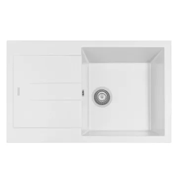   GRAWA GRÁNIT MOSOGATÓ GRAWA PT1-7810W 780x500mm FEHÉR 10012150104