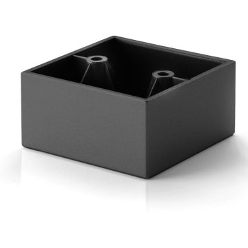 MŰANYAG DESIGN LÁB ART731 H=30mm FEKETE 10014106495