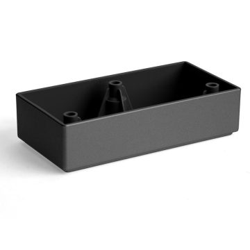 MŰANYAG DESIGN LÁB ART723 H=30mm FEKETE 10014106505