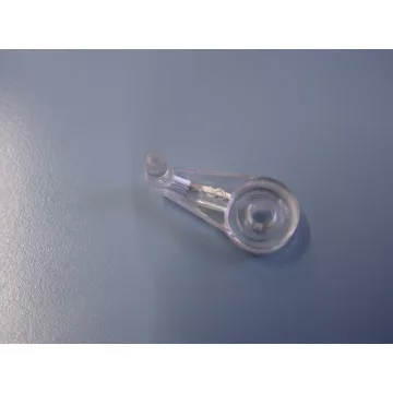   MŰANYAG ÜVEGBESZORÍTÓ KLIP 3,3 MM ÁTLÁTSZÓ 10015502000