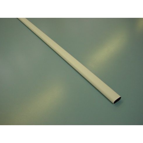 VÁLLFATARTÓ RÚD OVÁLIS 1000x30x15/0,7 mm FEHÉR 10015511180