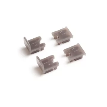   VILÁGÍTÁSTECHNIKAI KIEGÉSZÍTŐ ZÁRÓKUPAK APEX DARK PROFILHOZ SZÜRKE 10015608440