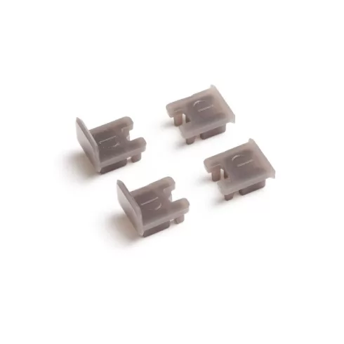 VILÁGÍTÁSTECHNIKAI KIEGÉSZÍTŐ ZÁRÓKUPAK APEX DARK PROFILHOZ SZÜRKE 10015608440