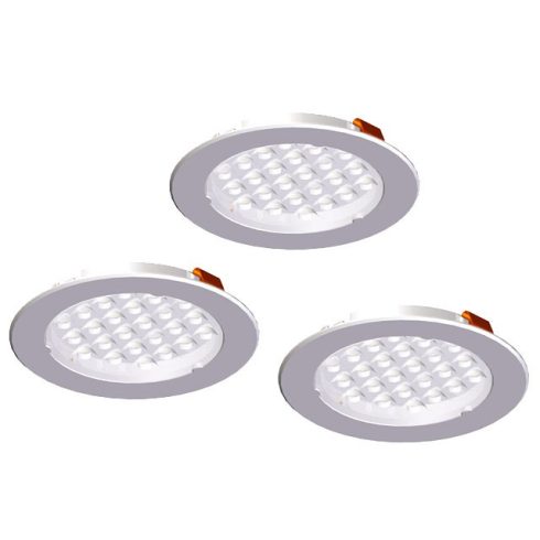 LED VILÁGÍTÁS METRIS V12 SZETT 3x1,6W KRÓM 10015608540