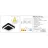   LED VILÁGÍTÁS HIPSO SP 3.8W/24V KÜLSŐ FÉNYERŐ-ÉS SZÍNHŐMÉRSÉKLET VEZÉRLÉS 76x76mm FEKETE 10015608860