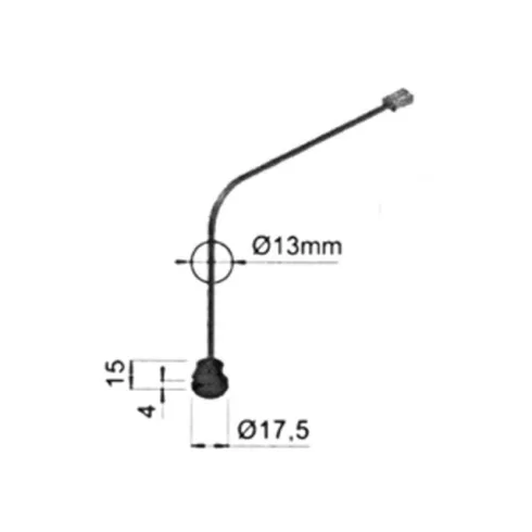 VILÁGÍTÁSTECHNIKAI KIEGÉSZÍTŐ SZENZOR LIMIT 250W, 220-240V FEKETE 10015609030