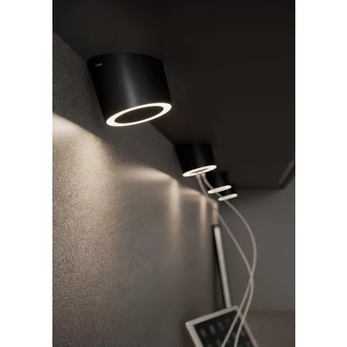 LED VILÁGÍTÁS UNIKA 4.5W 2700-4000K 24V DC D=75mm FEKETE 10015610000