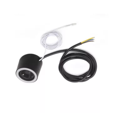   LED VILÁGÍTÁS UNIKA 4.5W 2700-4000K 24V DC D=75mm 230V-OS DUGALJJAL FEKETE 10015610020