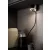 LED VILÁGÍTÁS UNIKA 4.5W 2700-4000K 24V DC D=75mm 230V-OS DUGALJJAL FEKETE 10015610020