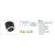 LED VILÁGÍTÁS UNIKA 4.5W 2700-4000K 24V DC D=75mm DUPLA USB PORTTAL (MAX. 24.5W) FEKETE 10015610030