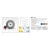 LED VILÁGÍTÁS OL14 IR WARM WHITE SZÁLCSISZOLT ACÉL 10015621172