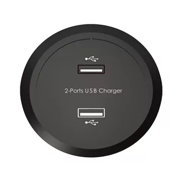   VILÁGÍTÁSTECHNIKAI KIEGÉSZÍTŐ SM-636A USB TÖLTŐÁLLOMÁS FEKETE 10015621860