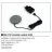   VILÁGÍTÁSTECHNIKAI KIEGÉSZÍTŐ SM-702 BEÉPÍTHETŐ VEZETÉK NÉLKÜLI TÖLTŐ 10W 12V DC D=76MM FEKETE 10015621890