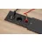   IRODABÚTOR TARTOZÉKOK KONNEKTOR ELOSZTÓ MODULBOX III - 2x230V + 1xUSB (5V/2A) MATT FEKETE 10015622170