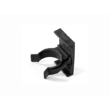   MŰANYAG SZEKRÉNYLÁB 22901.001 LÁBAZATRÖGZÍTŐ KLIP  FEKETE 10114100100