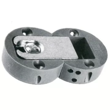 Lenyíló ajtópánt 60x35x12mm fehér 10003300320