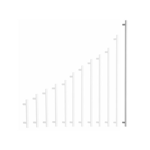 Fogantyú A001-576/626,576mm,alum. 10007650063