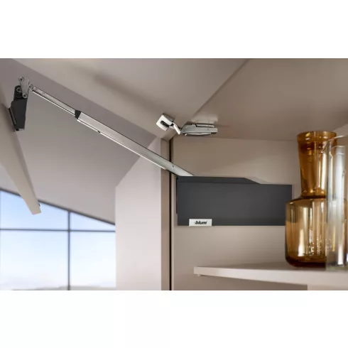 Blum Aventos HF top Sötét szürke TF=10000-19300 | KH=840-1200 | 22F2800