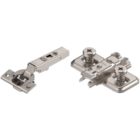 Blum Clip Top Blumotion 110° ráütődő pánt + keresztalakú talp 0mm EU csavarral