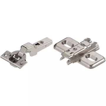   Blum Clip Top Blumotion 110° félig ráütődő pánt + keresztalakú talp 0mm