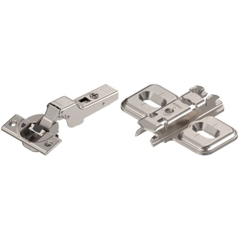 Blum Clip Top Blumotion 110° félig ráütődő pánt + keresztalakú talp 0mm