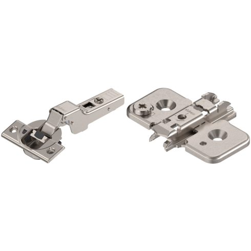 Blum Clip Top Blumotion 110° félig ráütődő pánt + keresztalakú excenteres talp 0mm