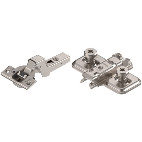 Blum Clip Top Blumotion 110° közézáródó pánt + keresztalakú talp 0mm EU csavarral